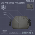 6bugs-bunny_bag.png Bugs Bunny Peaky Blinders Urban Vibes – Modular FDM STL – No AMS / Multi-Part / 3MF
