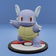 Wartortle3.jpg Pokemon No. 008 Wartortle