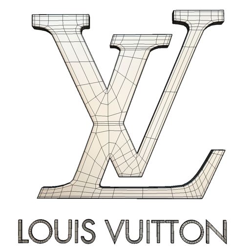 louis vuitton symbol drawing