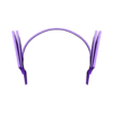 Angel Head Wings tiara NO LOGO.stl Angel Head Wings tiara