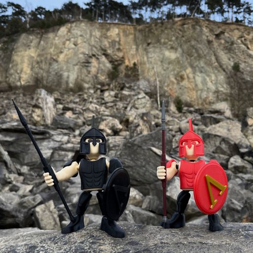 8.jpeg action figure spartan greek hoplite soldier NONAME / NO AMS