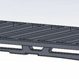 v4.jpg Toyota FJ Roof Rack 1/10 Scale - RC Crawler 3D Printable Roof Carrier (STL)