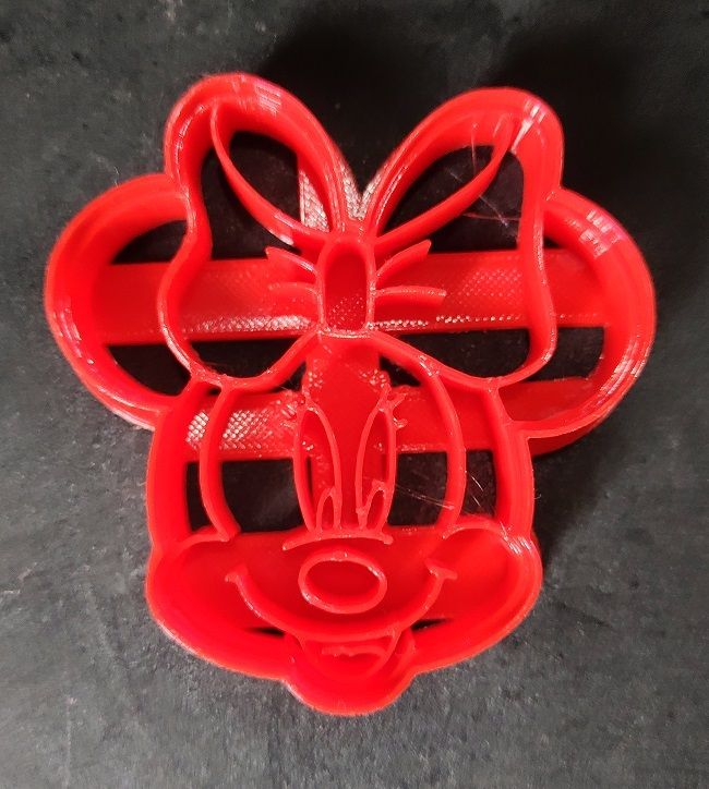 Archivo Stl Gratuito Cortador De Galletas Minnie Mouse Remezclado・design Para Impresora 3d 5172