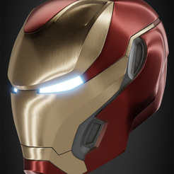 Mk50HelmetClassic.png Fichier STL Casque Iron Man mk 50 pour Cosplay・Design pour imprimante 3D à télécharger, Unknown-Cosplay