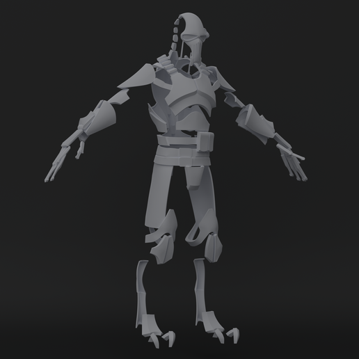 TT2.png Terror Trooper Kit - One12 - STL files 3D print model