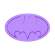 Bat Box (wall Mount) v2_Bat Box (wall Mount) v2_Inlay_Bat Box (wall Mount) v2.stl Batman Logo wall plate (hidden box)