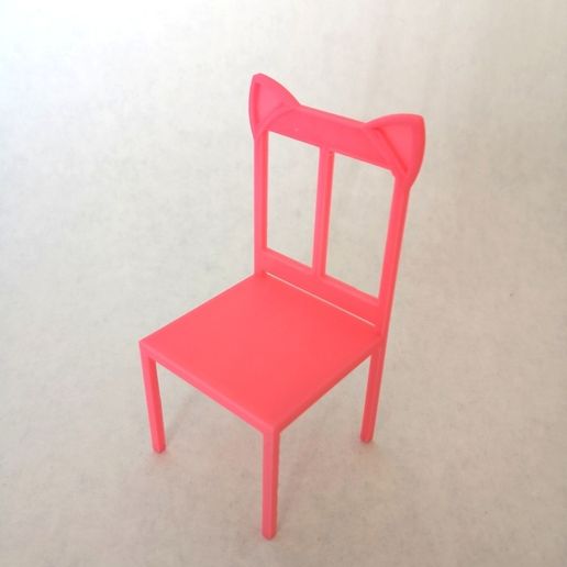 Cat Ears Doll Chair