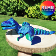 Trex-Remb-Studios-15.png Динозавр Flexi T-Rex | Articulated Trex NO support