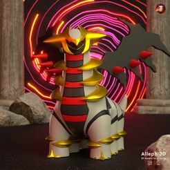 giratina-logo.jpg Файл STL Покемон Жиратина・Модель для загрузки и печати в формате 3D