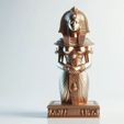 _19c1bae3-b7a5-4b33-bbde-238151fd4df1.jpg Ägyptische Königin Büste | Alte Geschichte Statue | Pharao-Skulptur | Historische 3D-Kunst | Sammelbare Dekoration