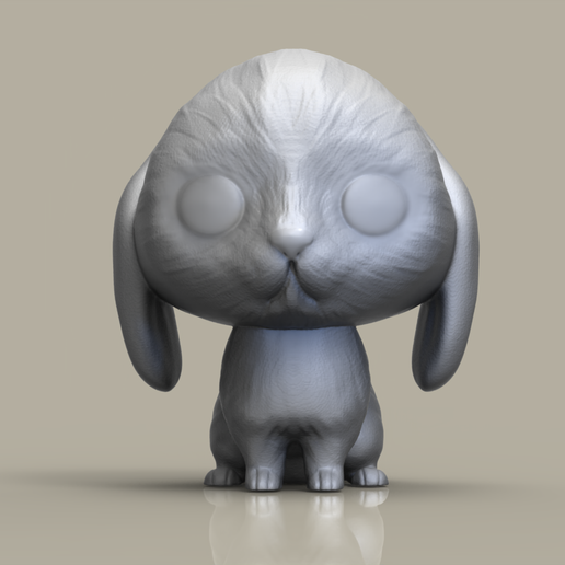 conejo-2.407.png 3D RABBIT MODEL