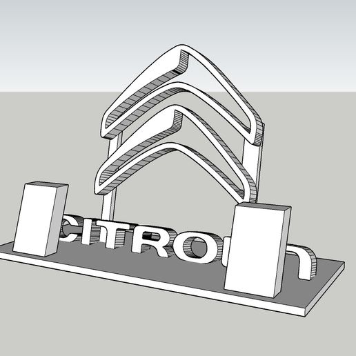 soporte tlf Citroen.jpg Archivo STL gratuito Soporte para telefono Citroen・Design para impresora 3D para descargar, MiguelJ