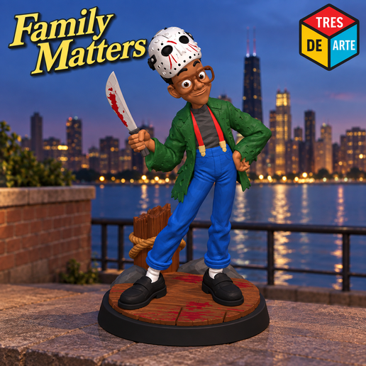 Urkel Jason - Horror Halloween 3D
