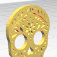 tete-de-mort.png Earrings "Calaveras