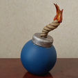Bomb-Print-Back.png Ornamento da scrivania F Bomb
