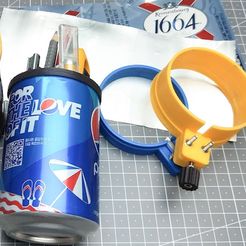 00e0d819cae4e8b35ad49321cdf32384_display_large.jpg Free STL file Parametric Soda Can / Bottle Cutter・3D printing model to download