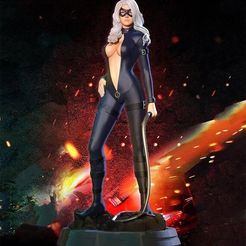 catwoman-batman-selina-kyle.jpg 3D file Noir Panthera Fanart 3D Print Model・Model to download and 3D print