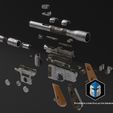 Jedi-Survivor-DL-44-Exploded.jpg Jedi: Survivor DL-44 Blaster - 3D Print Files