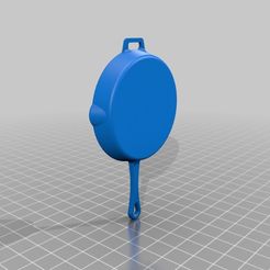 ad8f16f27942bf24618b850821e39578.png Free STL file PUBG Frying Pan with Stand・3D printable object to download