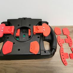 IMG_20210214_192343.jpg STL file Thrustmaster F1 wheel addon magnetic shifter (T300, TX, TS-PC, Etc.)・3D print design to download