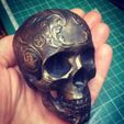 IMG_0598[1.JPG Free STL file Skull Ornament・3D printer model to download
