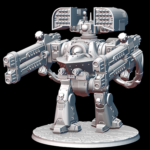 Dreadnaught Heavy Battle Robot 3D model