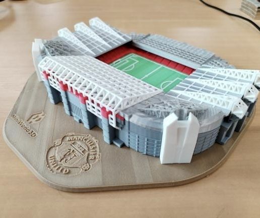 👴 Old Trafford Stadium - Manchester United FC・ 3D File for