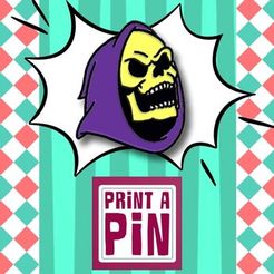 skeletor-foto.jpg STL file Skeletor Face Pin・3D print object to download