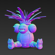 030.png Mecha Exeggutor - Mechanical Pokémon Inspired STL | 3D Printable Model