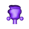 Head.stl Five nights at Freddy's lefty articulated figure and extra leg for foxy
