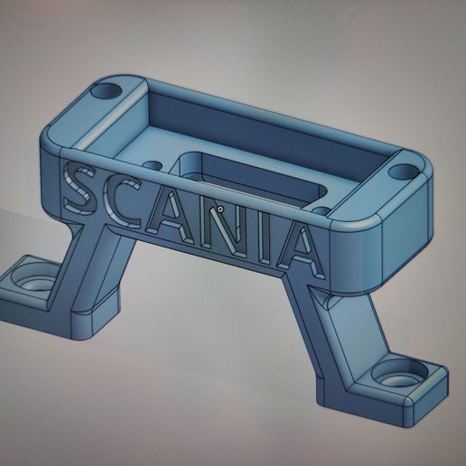 Cabin mount for Scania 3D model
