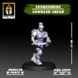 VANQUISHERS COMMAND SQUAD KNIGHT $OUL// Studio f/f MODULAR 33 MM PRE-SUPP w PARTS & aS 7, aS Vanquishers Command Squad