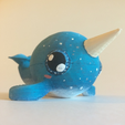 Capture_d_e_cran_2016-08-30_a__10.14.38.png Free STL file Narwhal・3D printer design to download