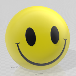smiley-1.png Fichier 3MF smiley emoji sans support, vase・Design pour imprimante 3D à télécharger, vitorjeronimo