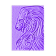 Lion bas-relief 4.stl Lion 4 bas-relief CNC