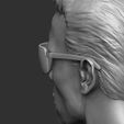 112.jpg Arnold T-800 bust with glasses for 3d print stl .2 options