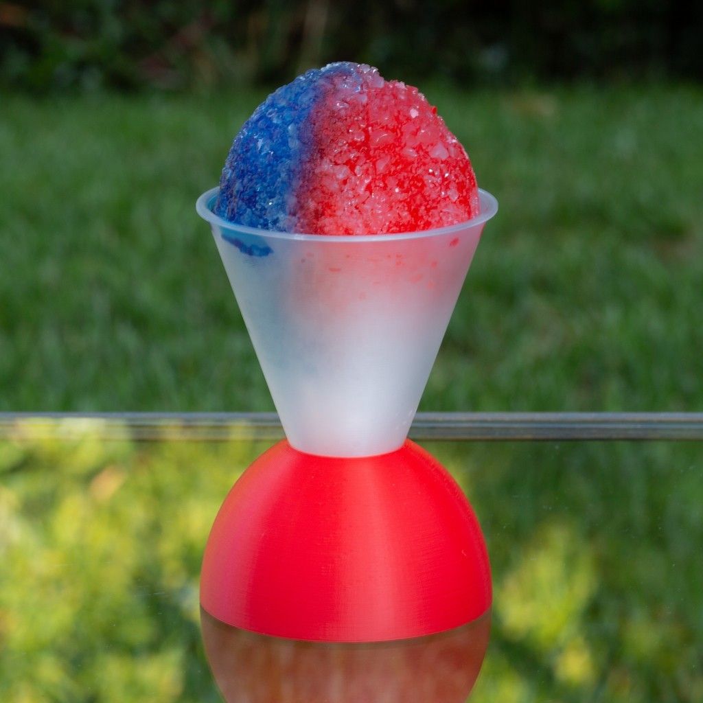 d869a99cc63e53f7cffb31bc296795a4_display_large.jpg Free STL file Snow Cone Molds and Cups・3D printing idea to download, DuaneIndeed