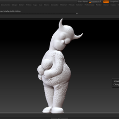 Captura-de-pantalla-60.png Fichier OBJ Un homer maléfique pour un plâtre・Plan pour impression 3D à télécharger