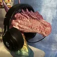 IMG_0684.webp Dragon Head Phone Stand / Headset Holder / Bust