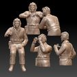 654689.jpg Tank Crew WW2 Russia 3D print model