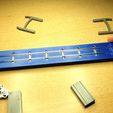 Snapshot-64.jpg N Scale Straight Track Jig and Crosstie Cutter and Gapping Tools. Hand Made Model Train Tracks by Socrates