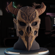 Render.png Wooden mask Druid