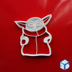 Baby-Yoda.png STL-Datei Baby Yoda (Star Wars) Ausstecher・Design zum Herunterladen und 3D-Drucken