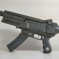 main.jpg STL-Datei Fallout 10mm Submachine Gun (SMG) kostenlos・Vorlage für 3D-Drucker zum herunterladen