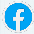 3.png Free STL file Facebook Logo・3D print object to download, isaac7437