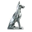 Polygonal_Doberman_05.jpg Estatua poligonal de doberman