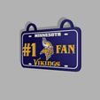 2.png CADENA PLACA FAN #1 MINNESOTA VIKINGS NFL