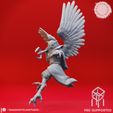 Owlin_01_PS.jpg Owlin Fighter - Tabletop Miniature (Pre-Supported)