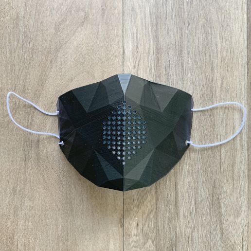 Low Poly Masks 3D model