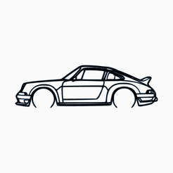Porsche-911-964-S-Singer.png Fichier STL Porsche 911 (964) S Singer・Objet imprimable en 3D à télécharger